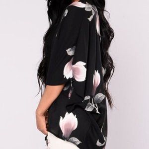 Floral Kimono top